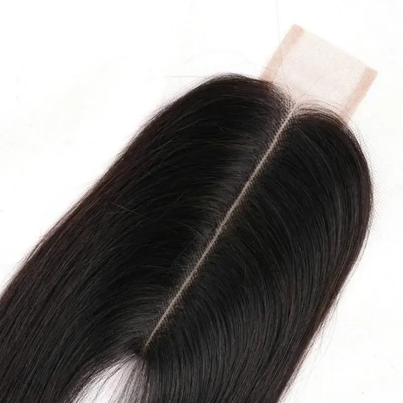 Body Wave Human Hair 2x6 Lace Closure Brazilian Remy Human Hair For Woman Transparent Lace Pre Plucked Hairline Daily Use