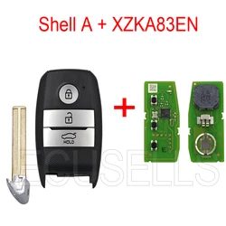 Xhorse Enhanced Smart Key Board for Hyundai & Kia Vehicles - 3 - Button Shell Optional (Shell A with PCB)