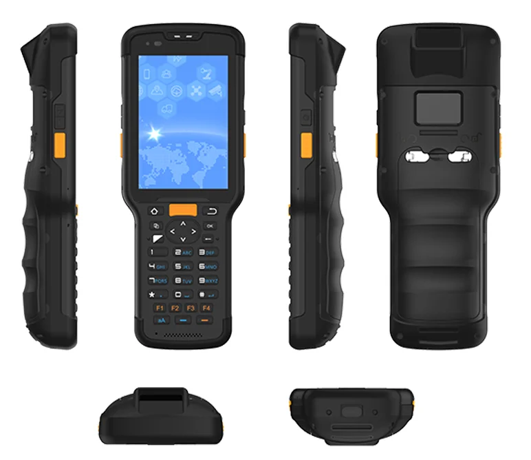 Unimes UD35 IP67 Industrial Octa-core PDA with Android 8.1 2D Barcode  4G WIFI GPS Bt pdas warehouse management terminal
