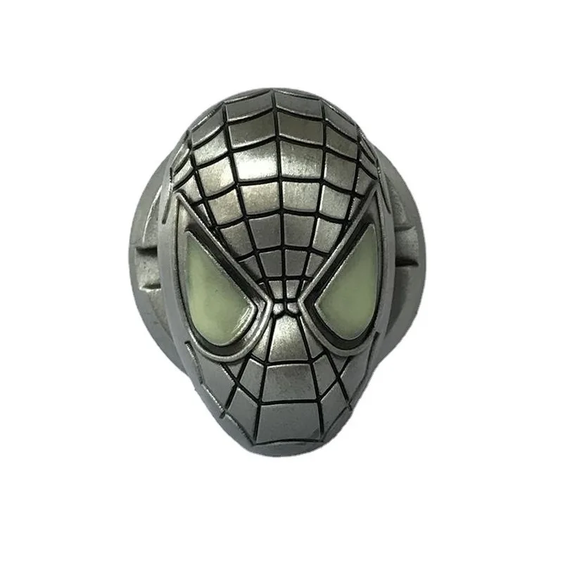 Marvel Spiderman voiture intérieur moteur allumage démarrage bouton d'arrêt  housse de protection décoration autocollant 