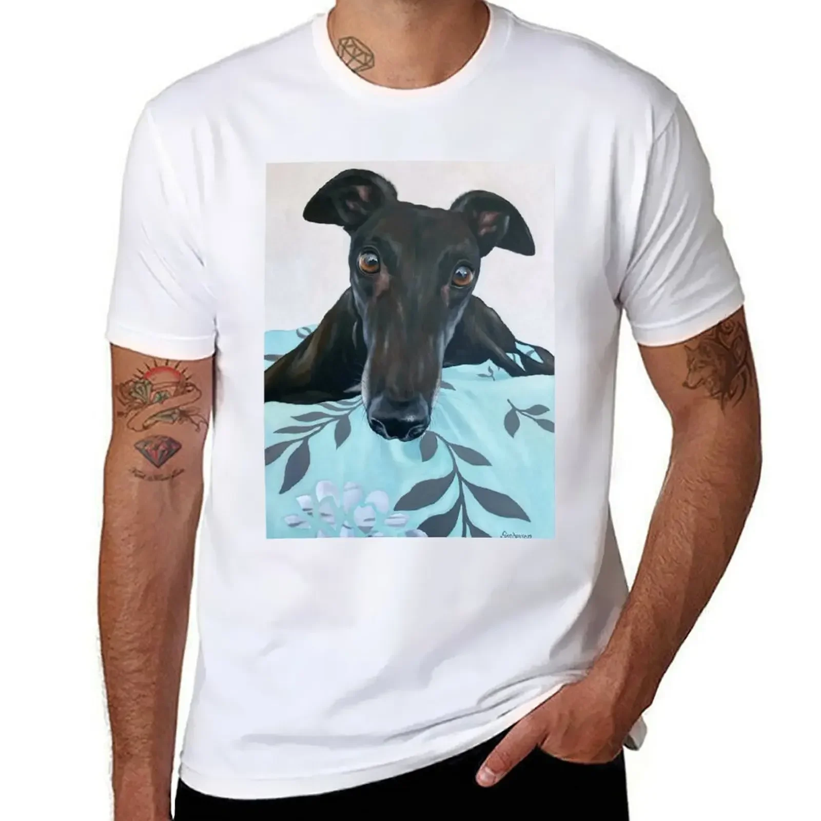 

Only have eyes for you.. T-shirt quick-drying summer tops vintage clothes for men