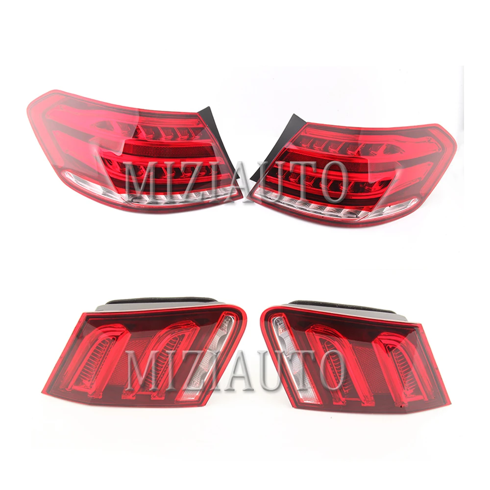 For 14-2015 Mercedes Benz E-Class W212 Tail Light LED Left Driver 4-Door Sedan