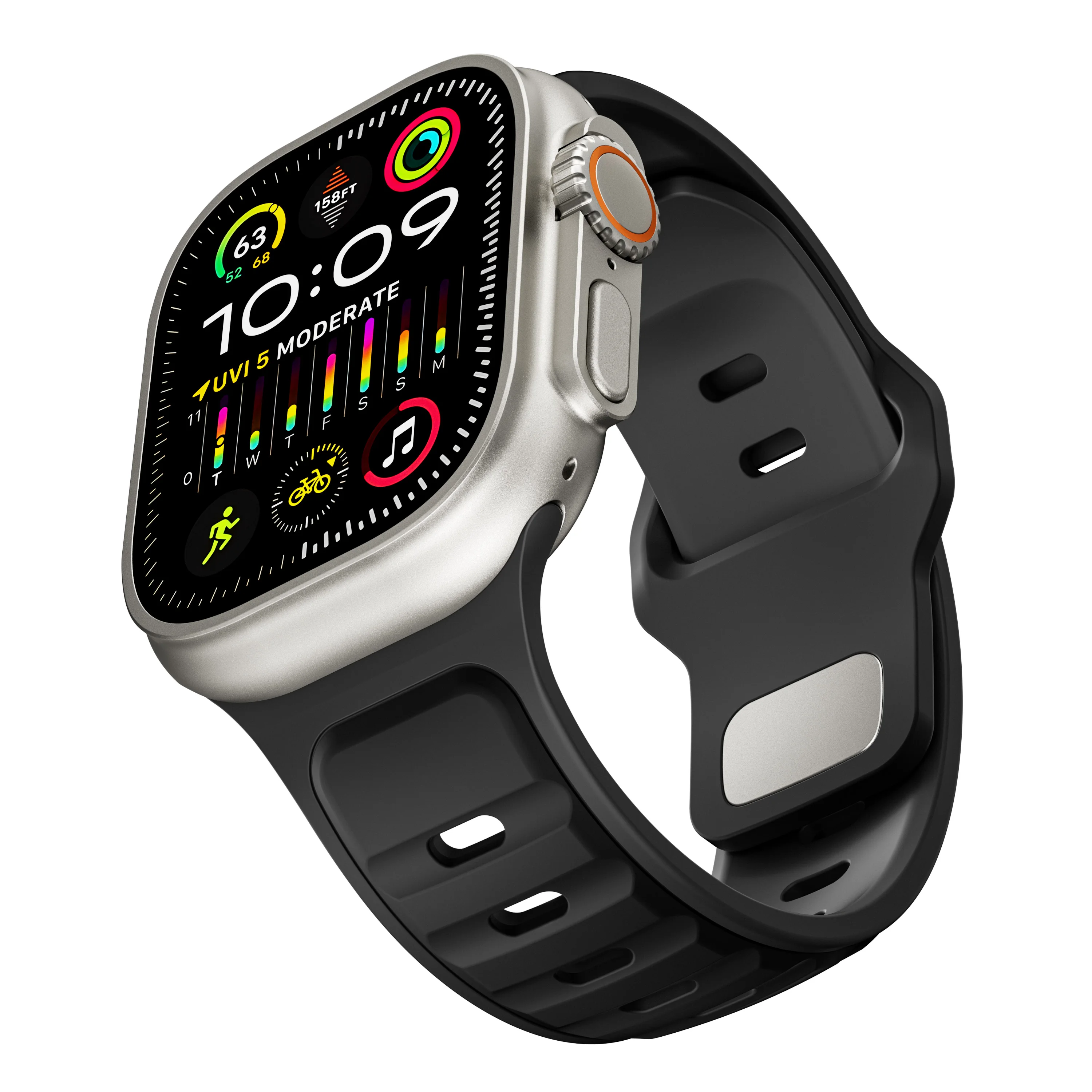 Silicone Sport Band Strap for iWatch - Multi-Size Correa Bracelet