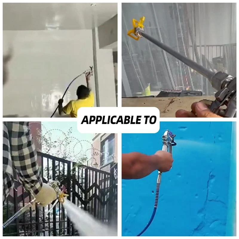 

Airless Paint Nozzles Set Reversible Spray Tips Airless Paint Sprayer Nozzle Tips Airless Sprayer Spraying Machine