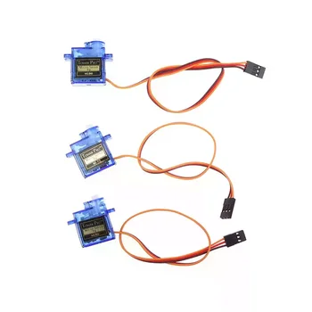 1/3 pezzi RC auto robot braccio Arduino avviamento progetto fai da te SG90 9G micro servomotore 180 ° /360 ° Servo digitale 5V