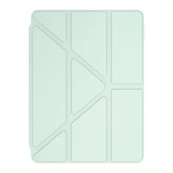 Premium Y - Folding Acrylic Stand Cover with Pencil Holder for Redmi Pad 2 (Mint green)