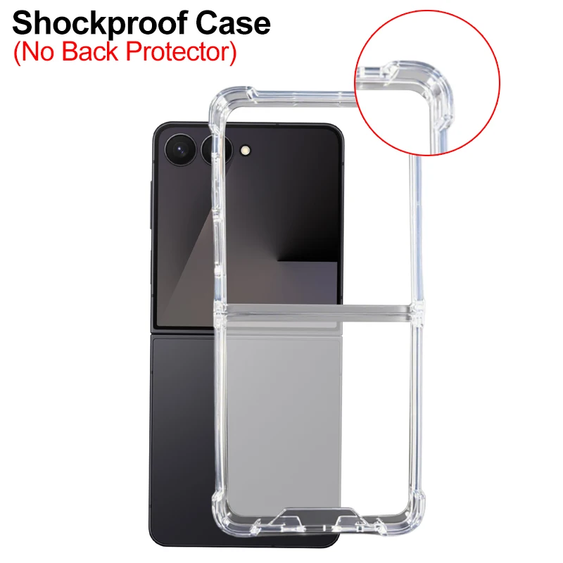 Magnetic Clear Shockproof Phone Case with Wireless Charging Compatibility