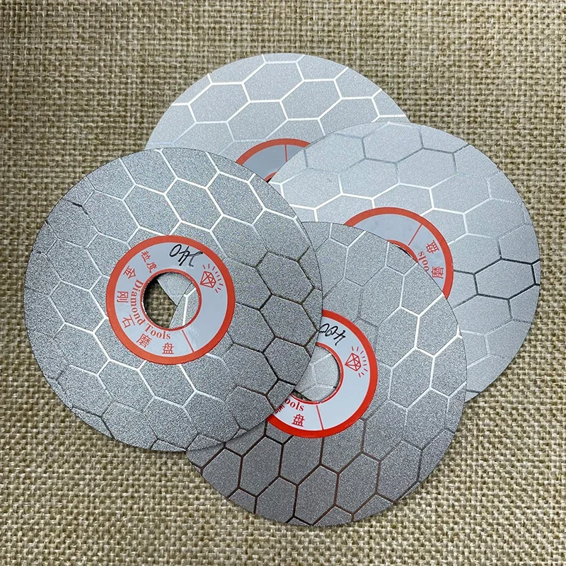 

2pc Diamond Coated Flat Lap Wheel Jewelry Grinding Polishing Disc Hole Diameter 12mm Outer Diameter 7cm/65mm Woodworking Carving