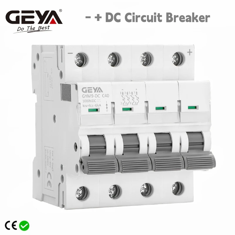 Amazon.com: QWJWIYKUZ DC MCB 6KA 1P 125V Mini Circuit