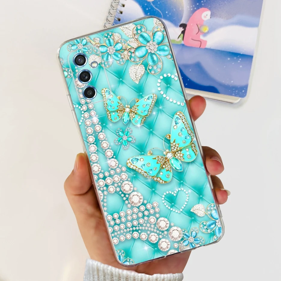 Stylish Clear Silicone Phone Case with Fashion Print Design