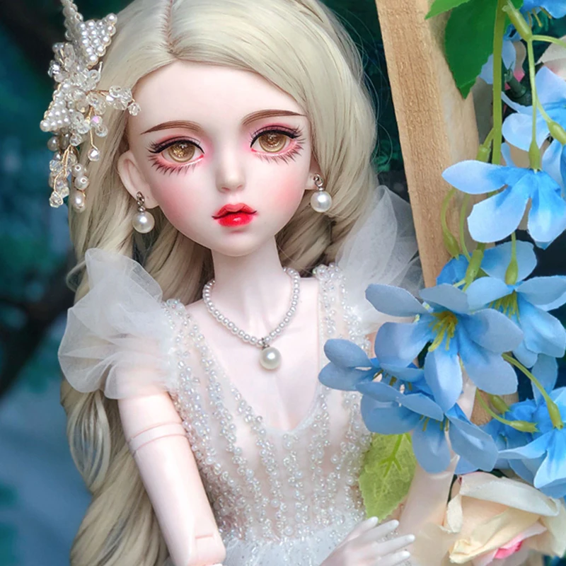 1 / 3 BJD Poupées + Maquillage + Yeux Bleus + Blondes