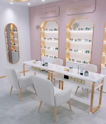Manicure table economical imitation marble manicure table