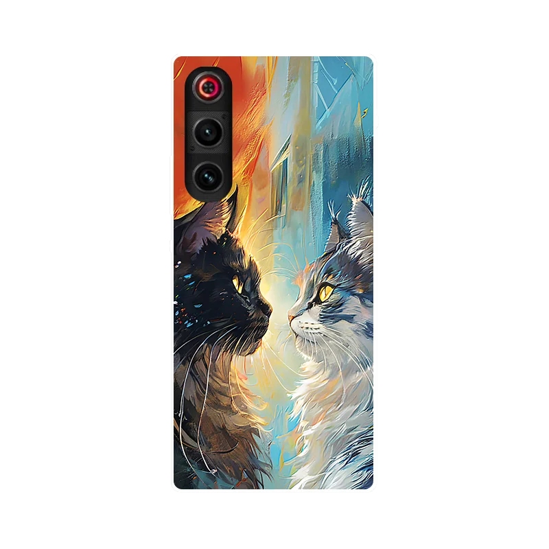 Lovely Cat Soft Silicone Shockproof Bumper Case