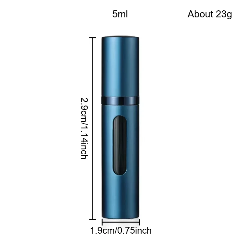 Perfume Bottle Portable Refillable Perfume Bottle with Spray Cosmetic Container Atomizer Travel Empty Jars Pump Storage Bottles