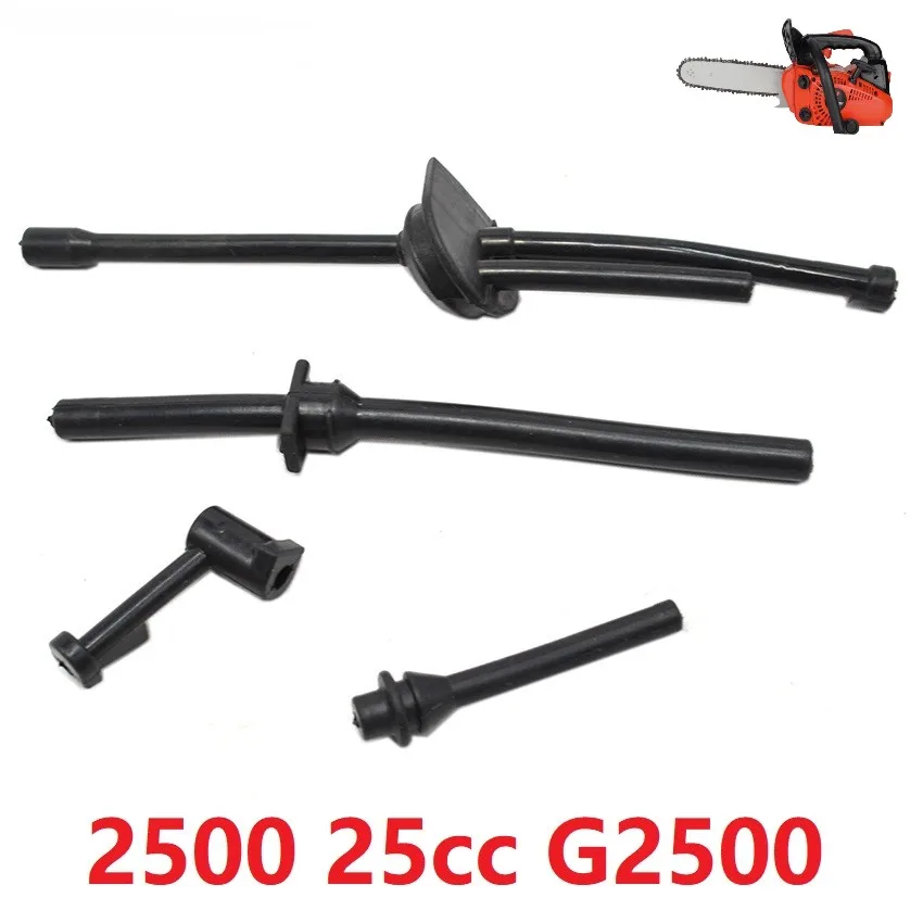 10 Tubi Pressione Negativa Per Motosega 25CC – Ricambio Compatibile Zenoah Komatsu G2500 – 2 Tempi