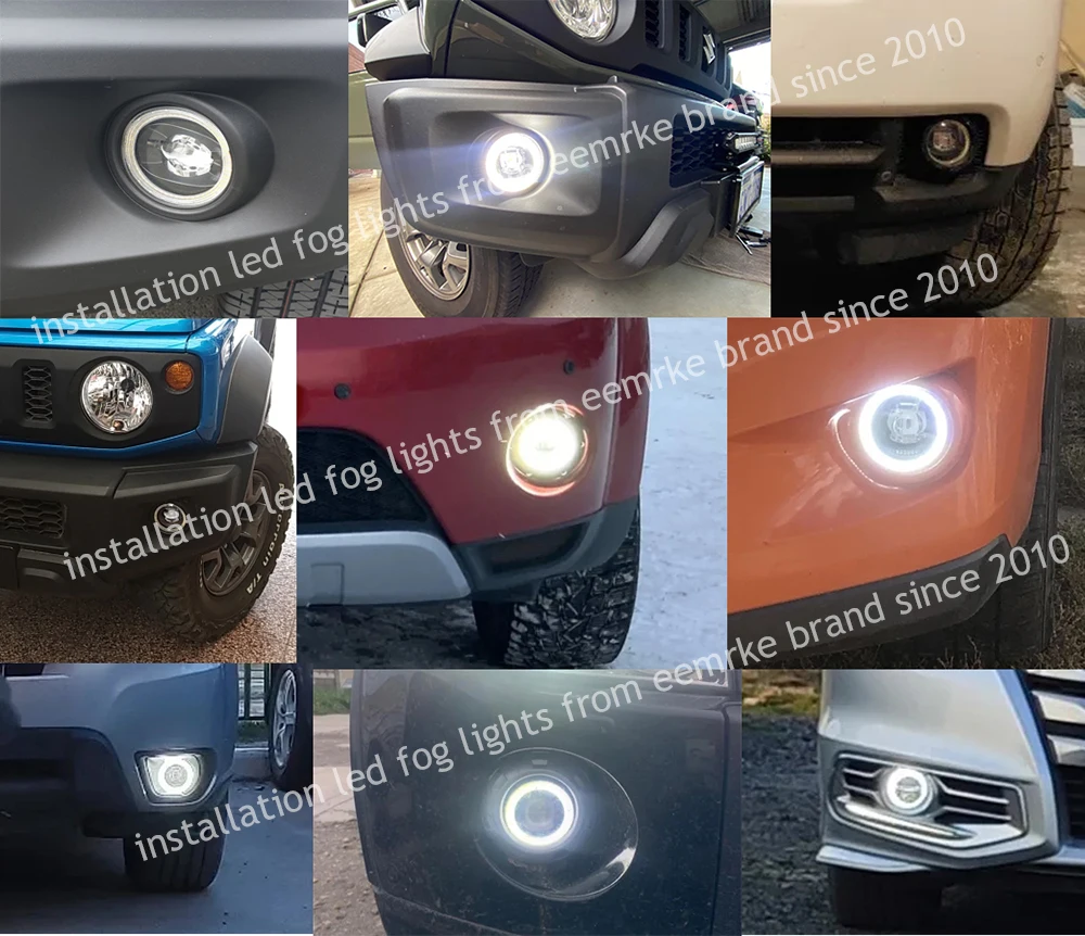 LED Angel Eye DRL Daytime Running Lights For Honda Accord VIII for Acura TSX 2011-2014 Fog Lights with Cut-Line Lens Car Styling detail image 15