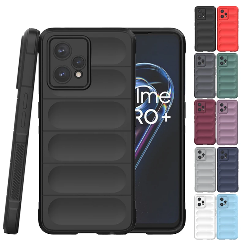 Ŀ OPPO Realme 9 Pro Plus ̽ Realme 9 Pro Plus Capas Shockproof  Ʈ TPU For Fundas Realme 9 Pro Plus Ŀ