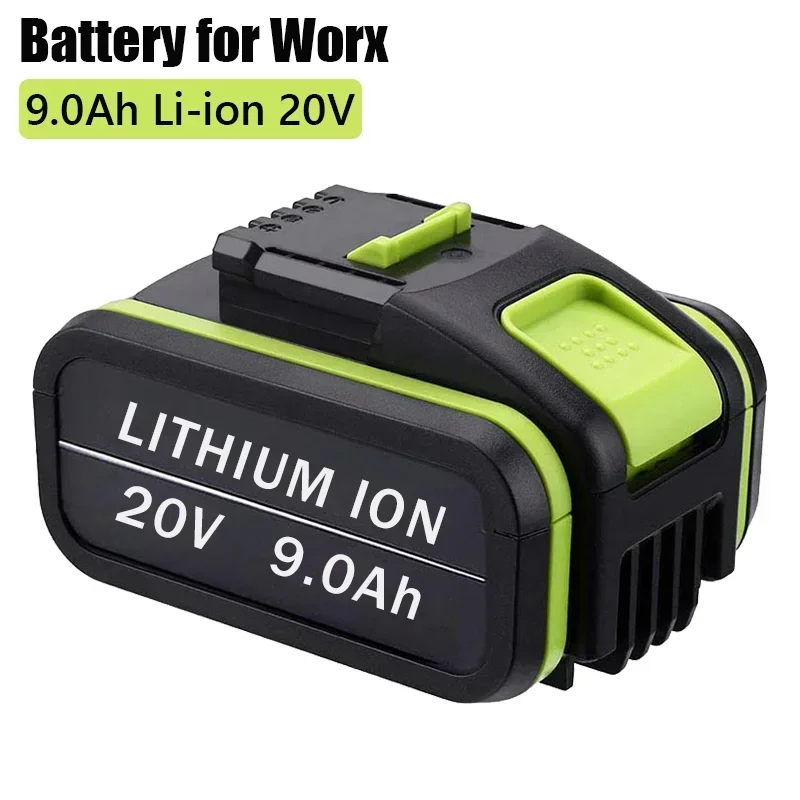 

18000mAh Replacement Worx 20V Max Li-Ion Battery WA3551 WA3551.1 WA3553 WA3641 WX373 WX390 Rechargeable Battery Tool