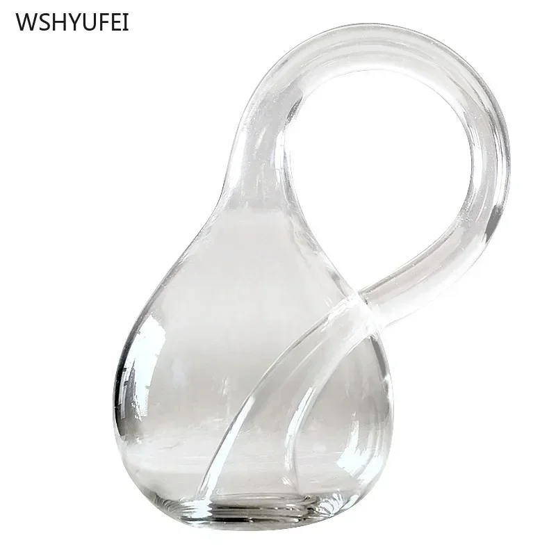 Four-dimensional Space Will Always Be Filled with Water-free Klein Bottle Model Creative Transparent Glass Home Magic Decoration 4