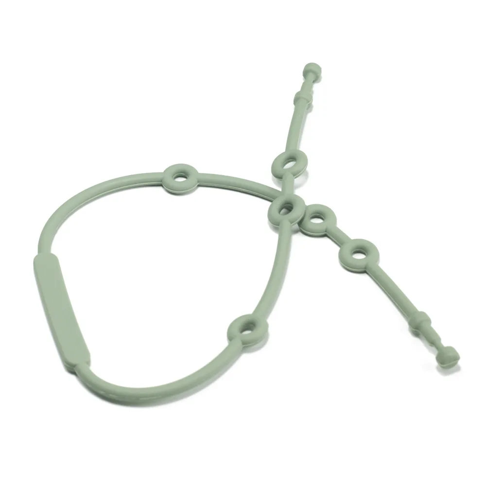 Pacifier Chain Pacifier Clip Teething Toys Pacifier Accessories Teething Toy Tethers Teether Clip New Silicone Toy Safety Straps Newborn Teething Soother Chew Dummy Chains Adjustable Baby Pacifier Clip Teether Straps