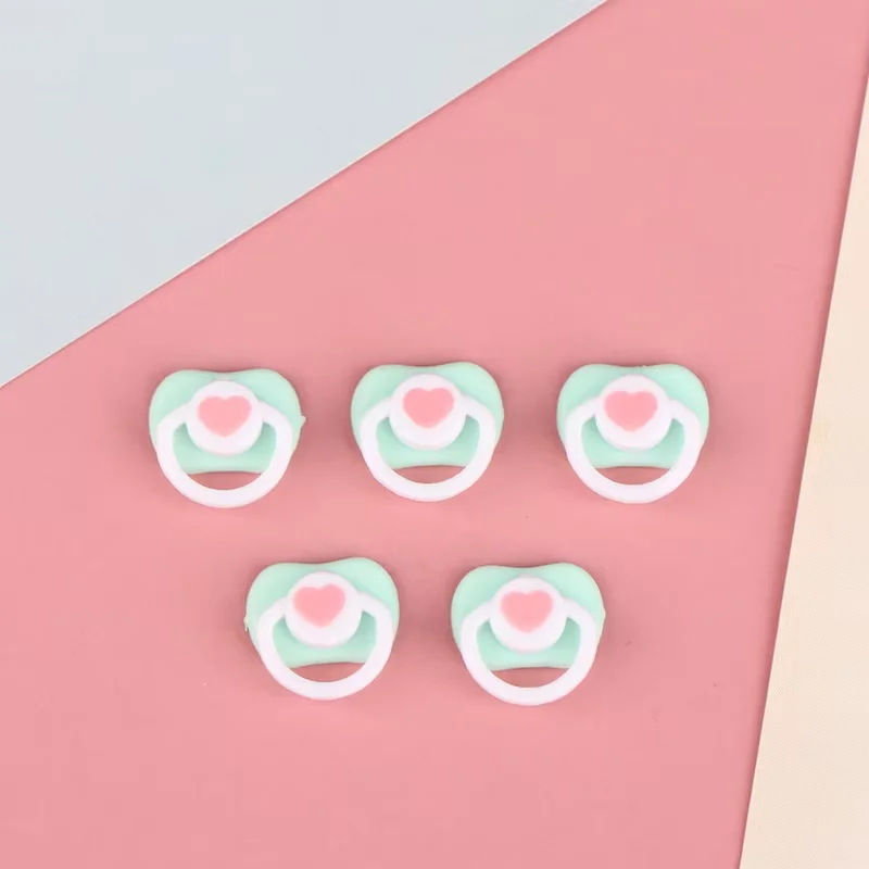 Lovely Mini Doll Pacifier Play House Supplies Dummy Nipples For Doll Baby Dolls Kids Toy Baby Pacifier Accessories