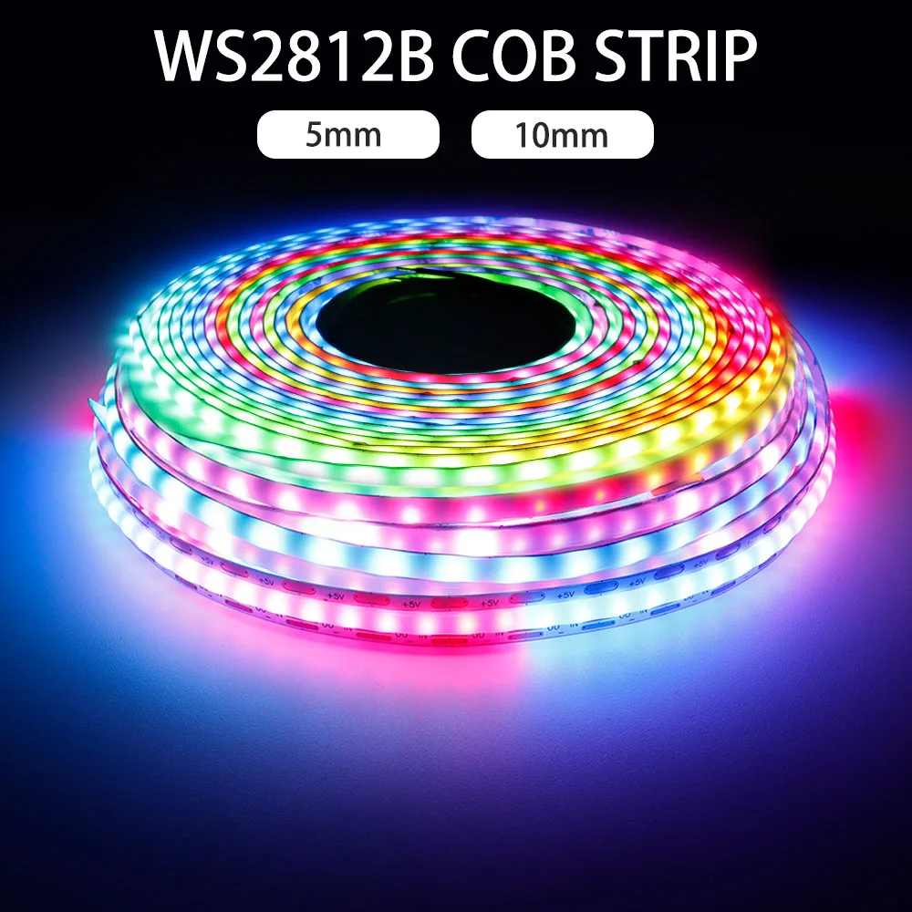 Ws2812b cob rgbic pixel led streifen individuell adressierbar 60