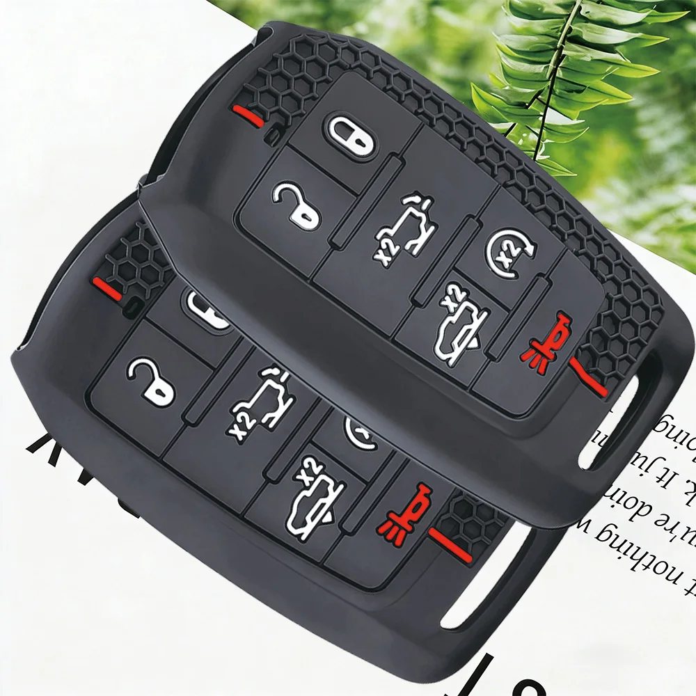 Durable Silicone Car Key Cover - Premium Keychain Accessory Shell