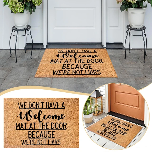 40*60CM Funny Welcome Mat Outdoor, Front Door Mat for Outside Entry, Doormat  Outdoor/Indoor Entrance, Front Door Rugs for Entryway Indoor, Outdoor Mats  for Home Entrance, Front Porch Decor