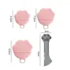 Pet Canned Spoon Adorable Lovely Paw Design Silicone Cat Food Can Lid Cover Spoon Jar Opener Puppy Feeding Food Scoop 6