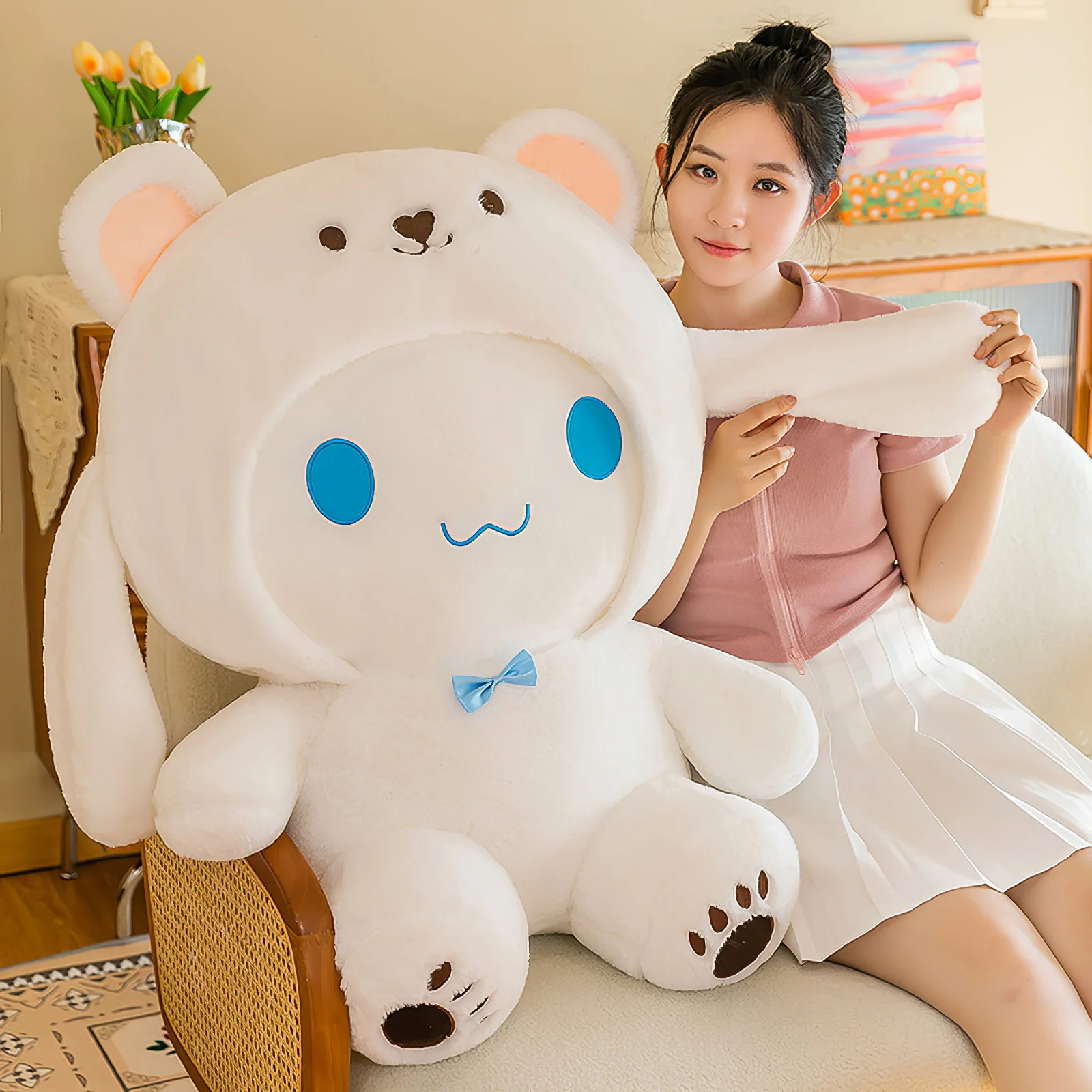 15,75 '' Lindo Muñeco De Peluche De Dibujos Animados Decoración