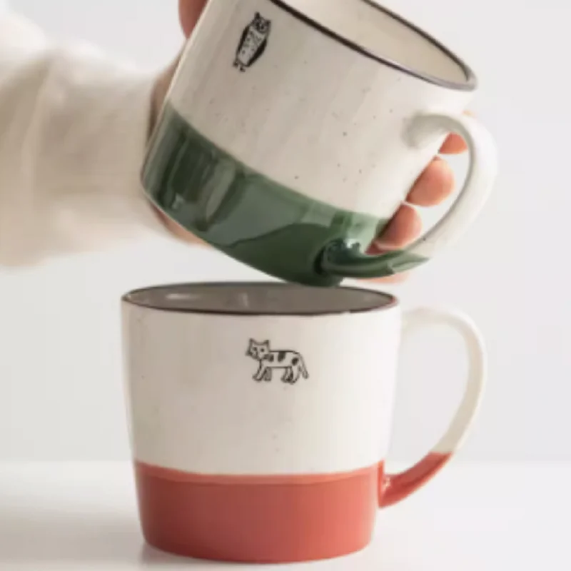 

Name: Japanese Vintage Ceramic Cute Mug Women's Office Coffee Cup Tea Water Cup Ins Style Home