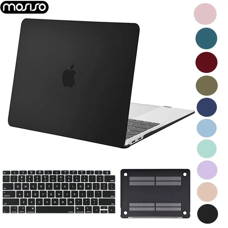 

New Laptop Case for MacBook Pro Air 13 14 15 16 inch M2 A2681 A1932 A2337 A2338 A2159 A2141 A2442 A2485 A2941 Hard Shell Cover