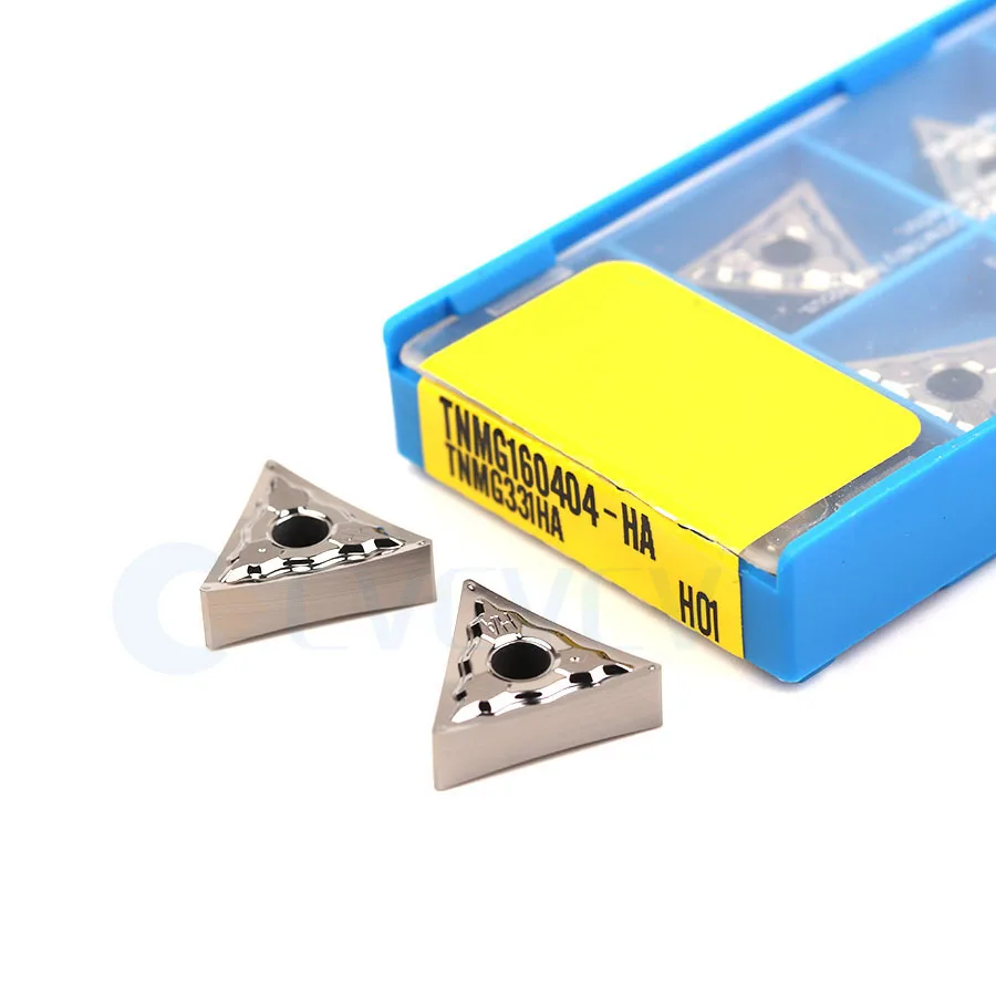 

TNMG160402 TNMG160404 TNMG160408-HA H01 CNC Lathes Tools High-quality Original Carbide Turning Inserts For Aluminum Processing