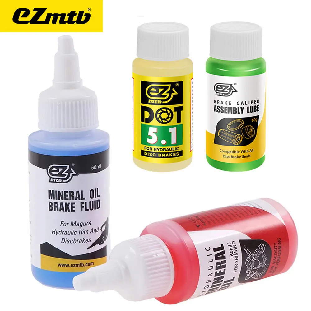 Ezmtb Bike Hydraulic Disc Brake Oil Fluid 60ml Fluid Cycling Mountain Bikes For Shimano 27RD Bicycle Brake Mineral Oil System