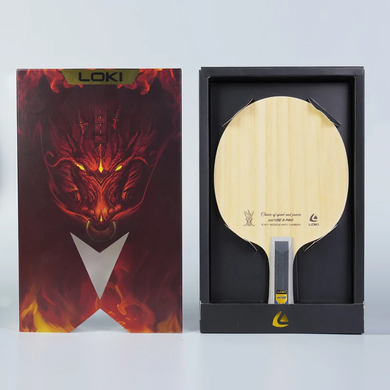 Ракетка для настольного тенниса LOKI RXTON 9 Pro CNF | AliExpress