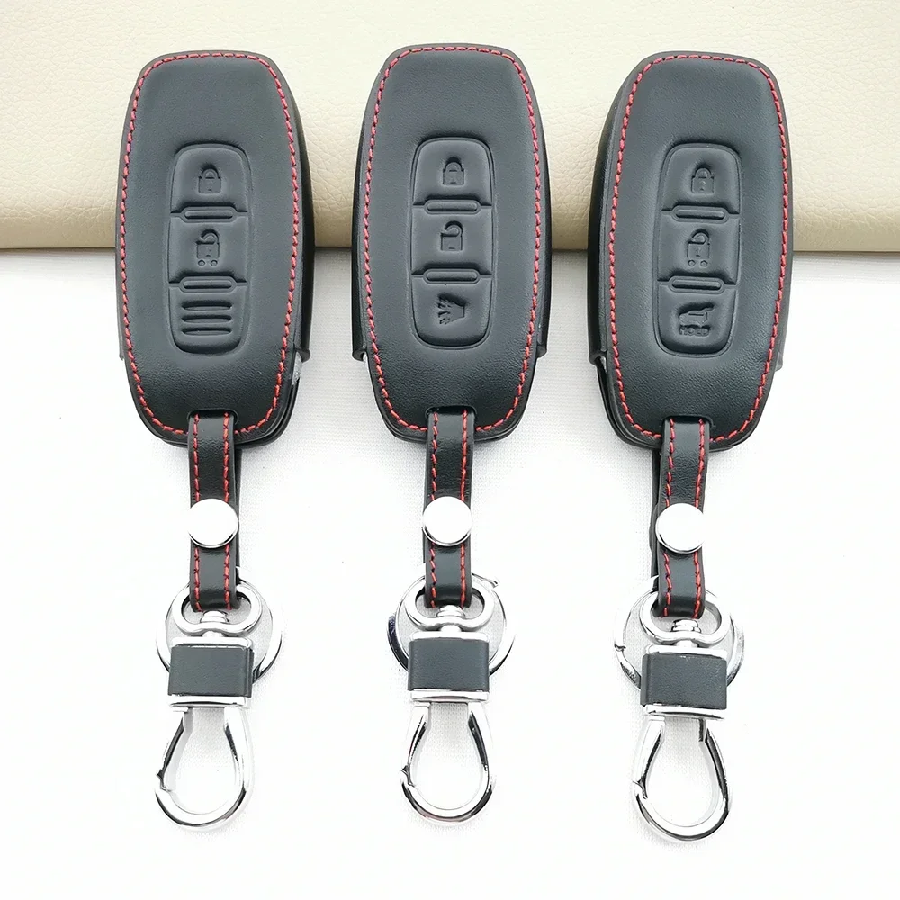 Per Nissan X-Trail T33 Qashqai J12 Juke Ariya Altima Teana 2022 2023 Car Smart Key Case Cover Protector Shell Holder Accessori