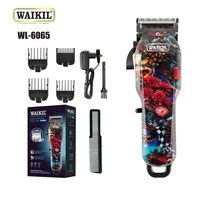 WAIKIL Hot Sale Professional Hair Clippers Rechargeable Electric Wireless Barber Trimmer For Men Hair Cutting Machine WL-6065 1