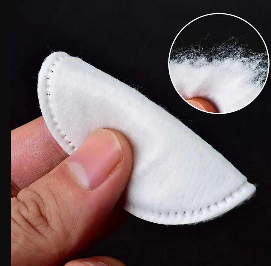 Description Picture 3 of itemRound Cotton Makeup Pads, 3-LayerThick, 200/300/500PCS Pieces Disposable Cosmetic Wipes Nail Art Cleaning Round Pads