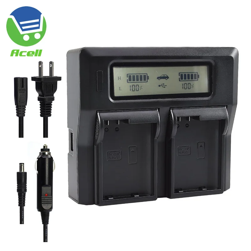 Enel15 Enel15a Enel15b Lcd Dual Battery Fast Charger For Nikon Z5 Z6