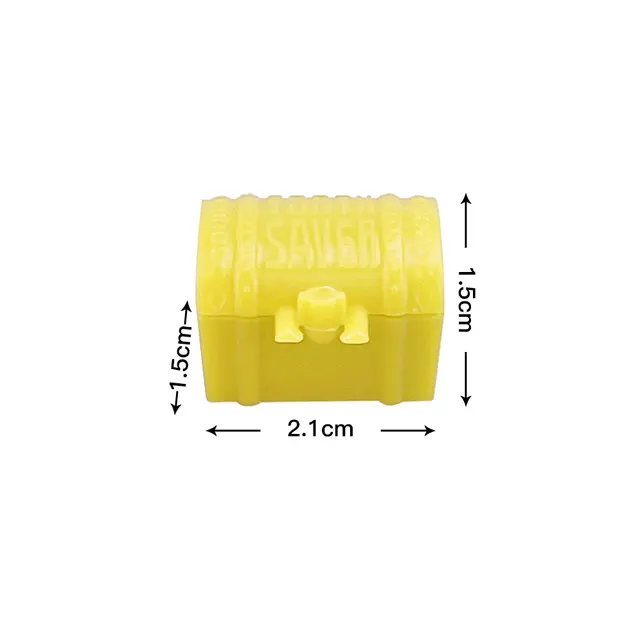 100pcs Tooth Shape Mini Milk Teeth Storage Box Lovely Tooth Fairy