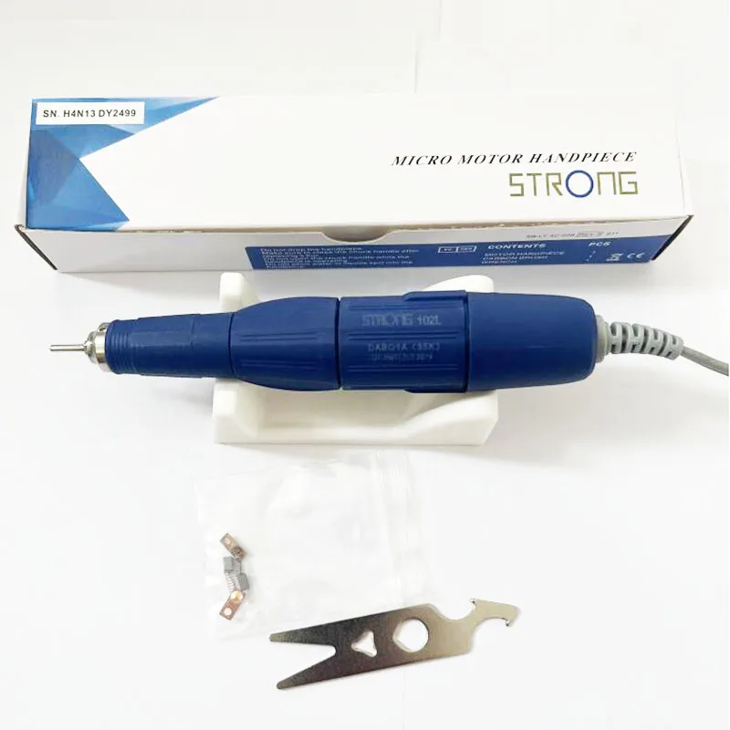 Nail Drill Pen 35K 45K 55K SDE H37L1 H35SPN 105L Handpiece For STRONG 210 90 204 207B Electric Manicure machine Handle 4