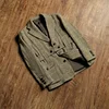 Men's Tweed Norfolk Jacket Safari Style Vintage England Suit 2