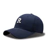 R Letter Baseball Cap Men Women Cotton Large Size Hat for Big Head 65-70cm 60-65cm 56-60CM 1