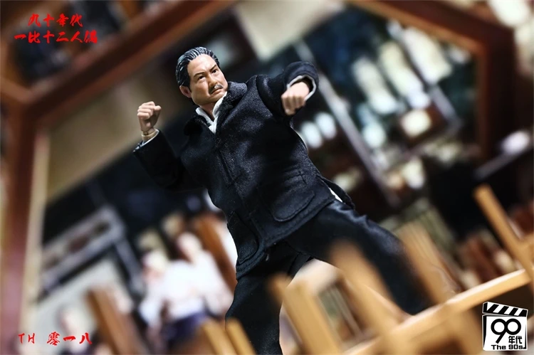 1/12 남성 군인 중국 쿵푸 영화 Yip Man 'Ip Man Donnie Yen Sammo Hung 풀 세트 모델 12 인치 액션 피규어, 90 년대 TH017 TH018