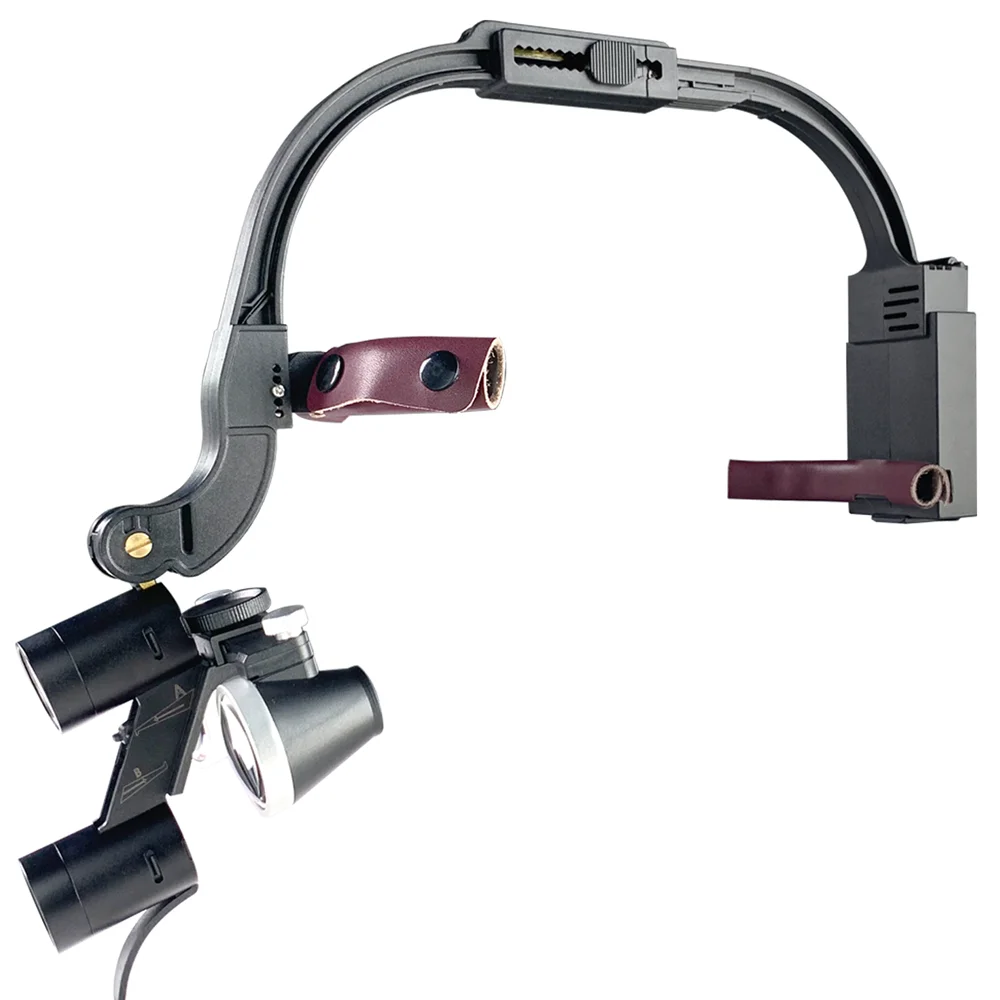 MAXIMIZE Head Band Loupe with LED  5X Magnification & 30mm (3 cm