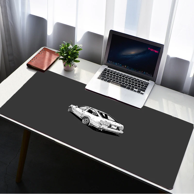 

Gaming Mouse Pad Large Mouse Mat Laptop Initial D PC Mice Desk Mats 80x30cm Computer Gamer Keyboard Deskpad Mousepad for PC