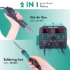 YIHUA 938BD-II 740W Hot Air Gun BGA Rework Station SMD Soldering Iron Desoldering Station LED Lamp Digtal Display Welding Tool 5