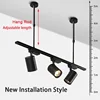 1M 0.5M Track Rail 2 Wire System Led Track Light Rail Universal Rail Connector Circuit Rails for Led Track Lamp Spots Lighting 6