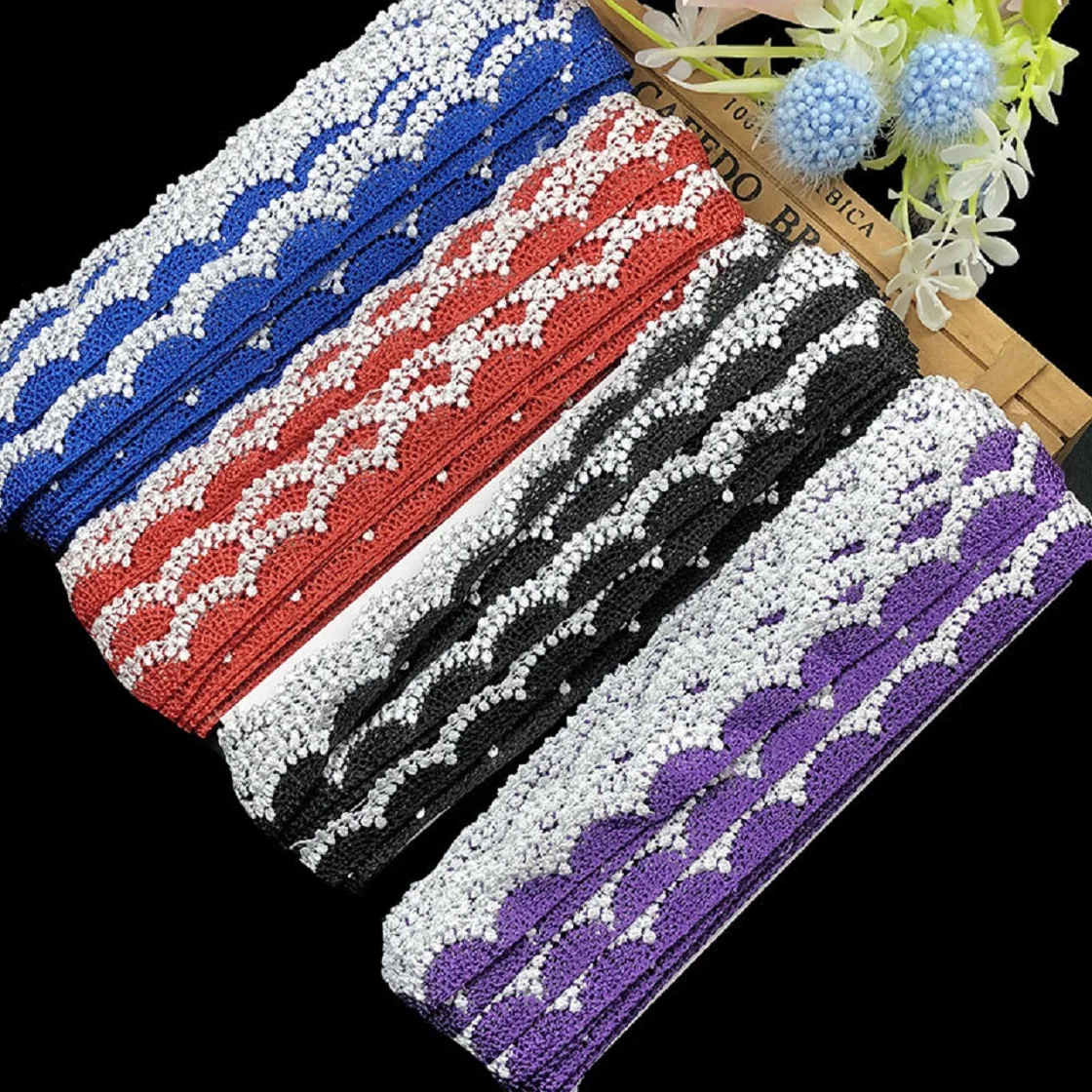 

Lace lace water-soluble lace diy embroidery household skirt widening clothing accessories underwear lace