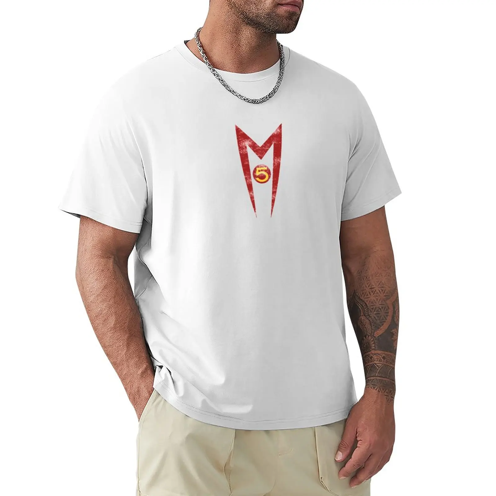 

Mach 5 T-Shirt Blouse plus size tops heavy weight t shirts for men